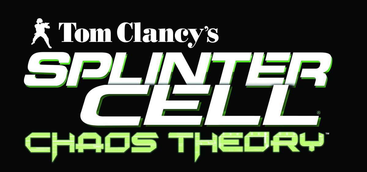 Tom Clancy's Splinter Cell: Chaos Theory Logo (Splinter Cell: Chaos Theory Review Kit CD): US & Canada Logo