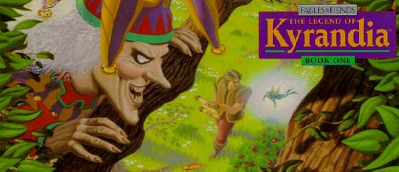 Fables & Fiends: The Legend of Kyrandia - Book One Logo (Westwood Studios' Product Page)