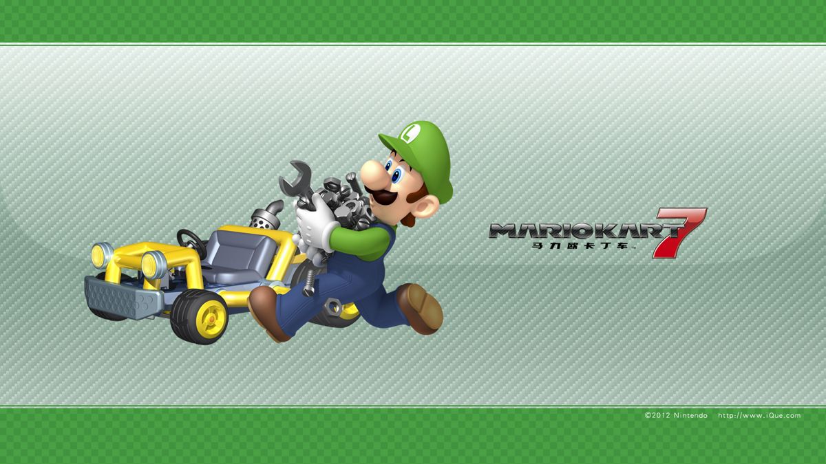 Mario Kart 7 Wallpaper (Official Chinese Wallpapers): 1920x1080