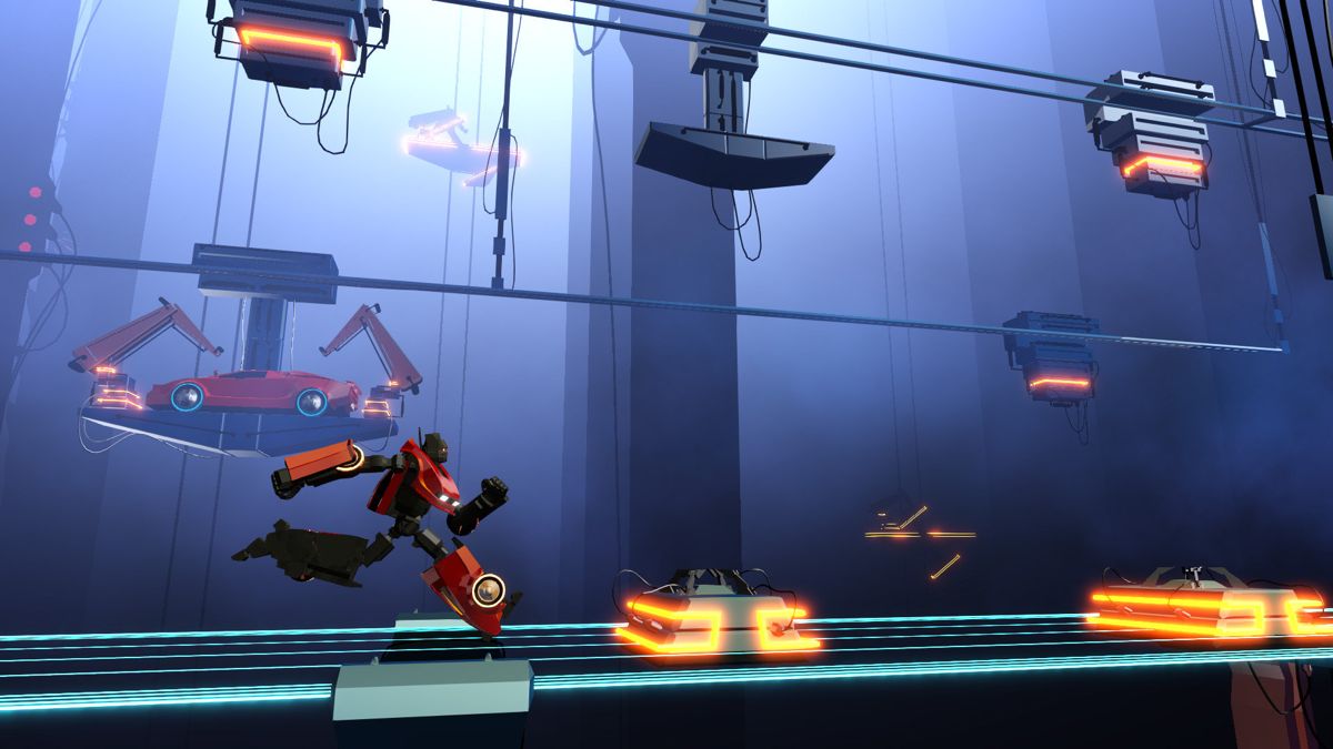 Neon Drive Screenshot (PlayStation.com)