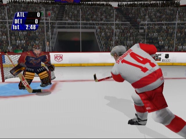NHL 2K Screenshot (SEGA Dreamcast Press Kit 2000)