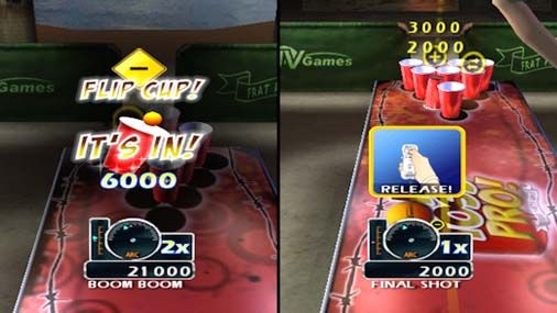 Pong Toss Pro: Frat Party Games Screenshot (Nintendo.com)