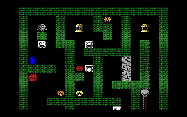 Robbo Screenshot (Early production materials (released only as a demo))