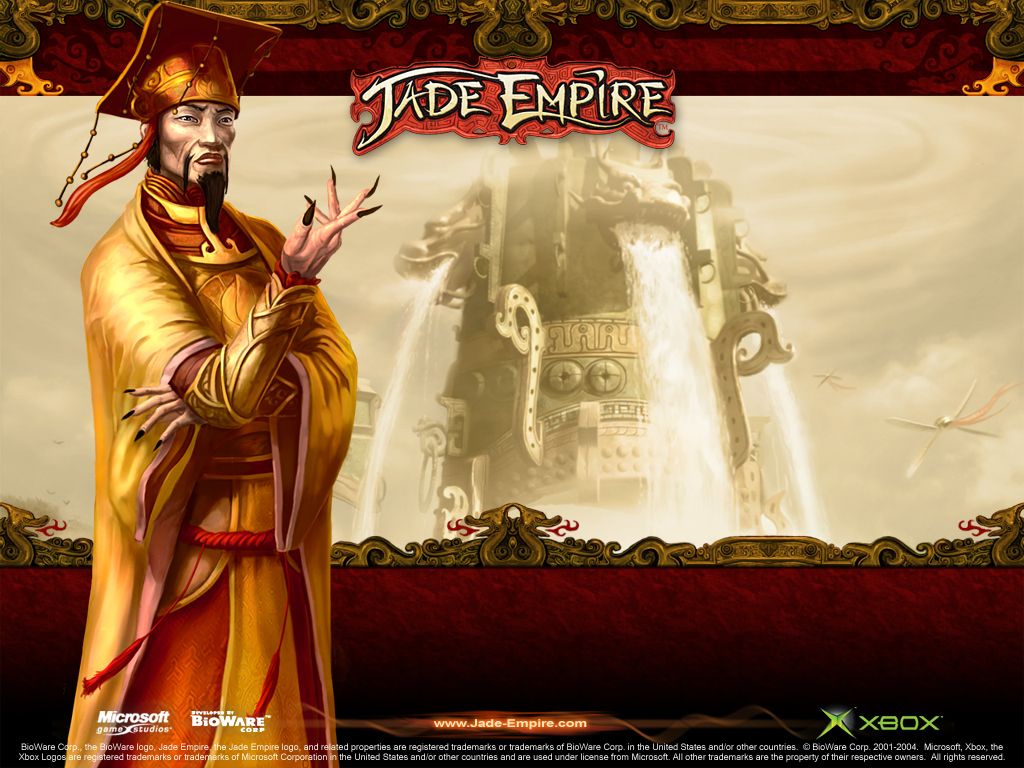 Jade Empire Wallpaper (Official website, 2005): Emperor Sun Hai