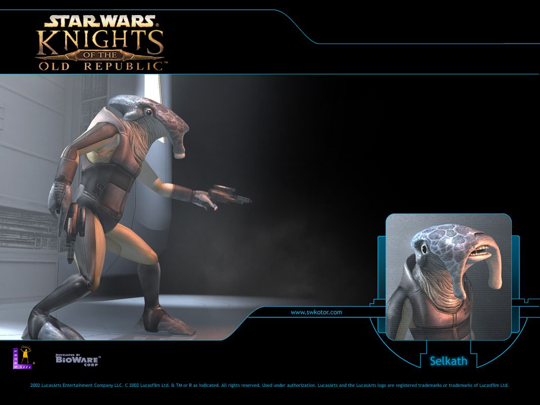 Star Wars: Knights of the Old Republic Wallpaper (Developer's website, 2004): Selkath