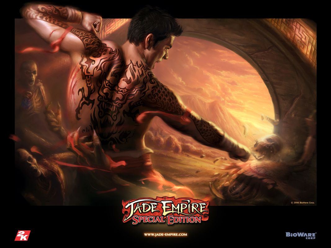Jade Empire: Special Edition Wallpaper (Official website, 2007): Furious Ming