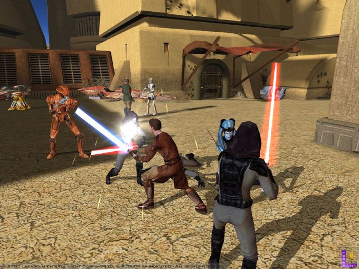 Star Wars: Knights of the Old Republic Screenshot (Publisher's website, 2002/2003)