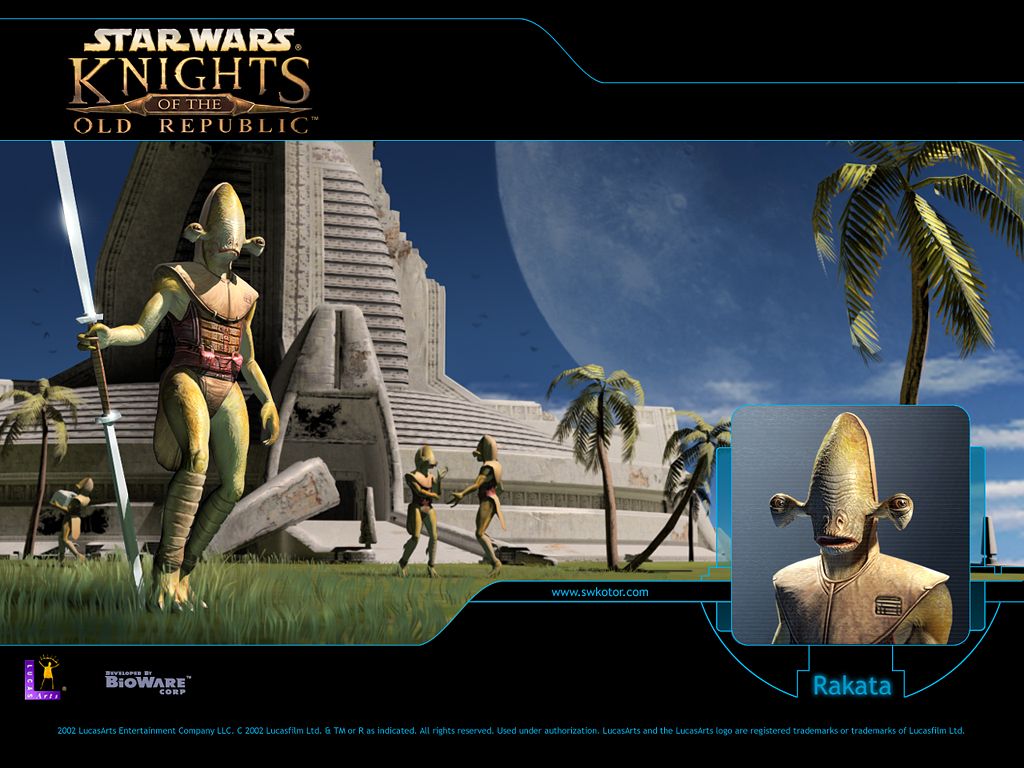 Star Wars: Knights of the Old Republic Wallpaper (Developer's website, 2004): Rakata