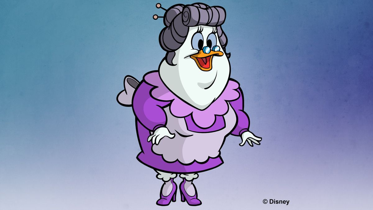 Disney DuckTales: Remastered Other (Steam Trading Cards artwork): Ms. Beakley