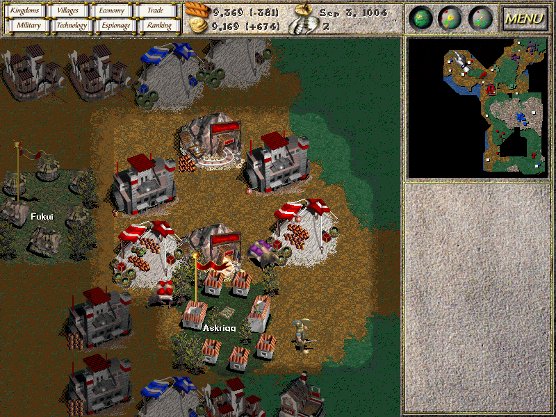 Seven Kingdoms Screenshot (Computer Games Online preview, 1997)