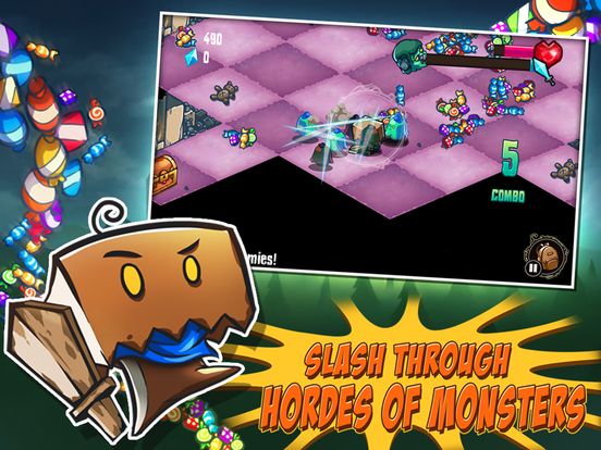 Slashy Hero Screenshot (iTunes Store)