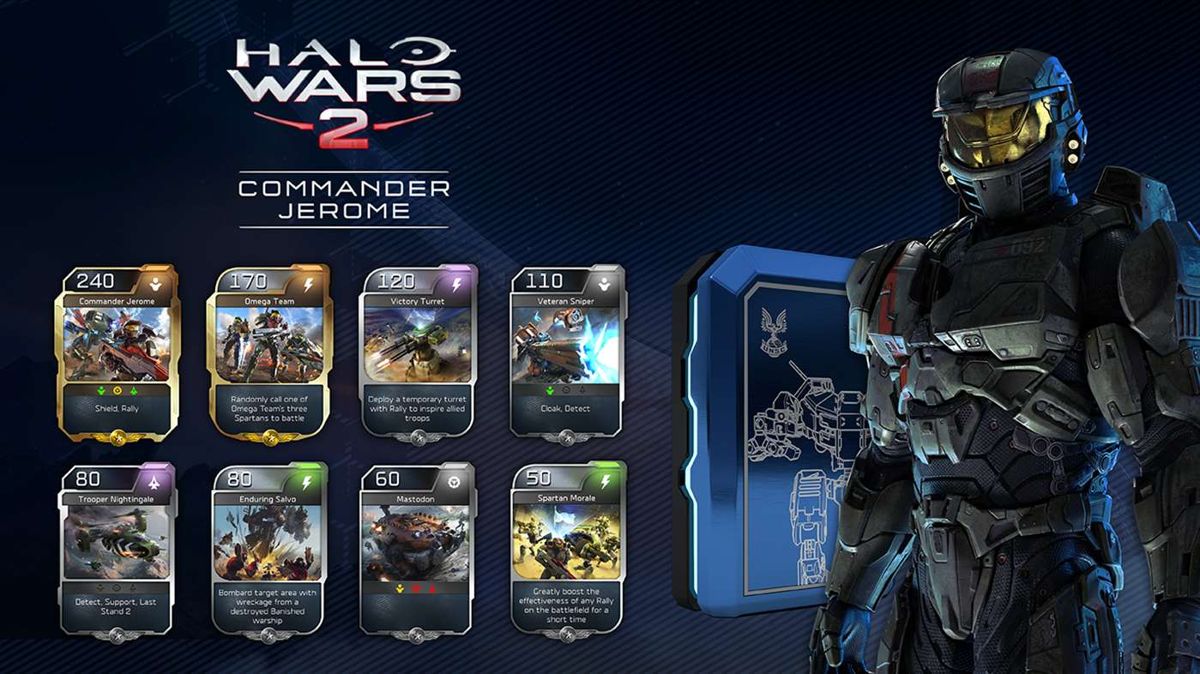 Halo Wars 2: Commander Jerome Leader Pack Other (Microsoft.com product page)