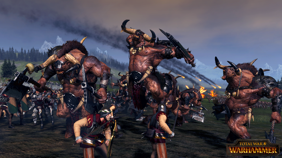 Total War: Warhammer Screenshot (Total War Access Dashboard: Digital Extras): Minotaurs