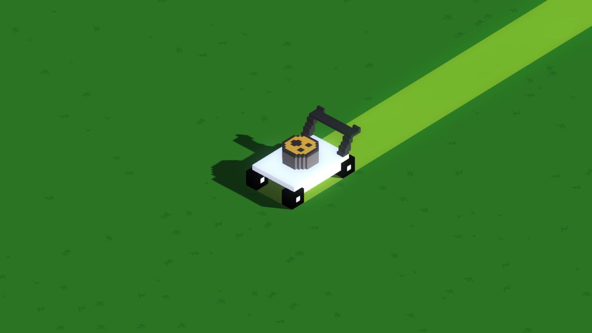 Grass Cutter: White Lawn Mowers - Smiles Pack Screenshot (Steam)