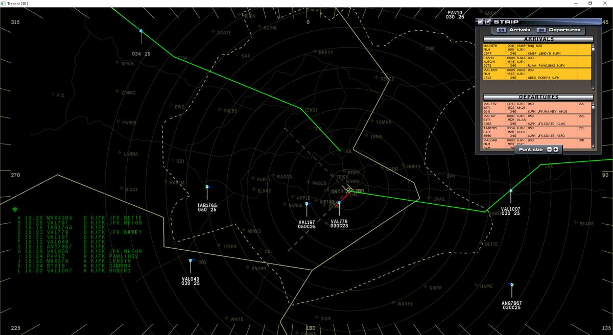 Tracon!2012: SE - New York Sector Screenshot (Steam)