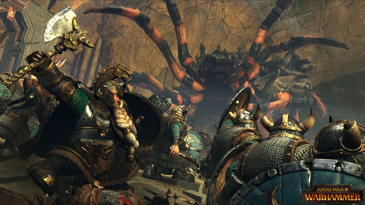 Total War: Warhammer Wallpaper (Total War Access Dashboard: Digital Extras): Dwarfs Tablet wallpaper