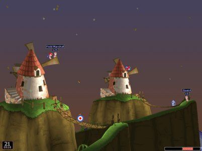Worms World Party Screenshot (Official website, 2002): Dreamcast