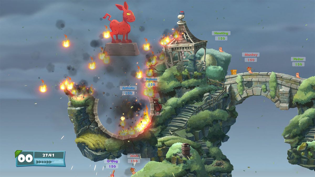 Worms: W.M.D. Screenshot (PlayStation.com)