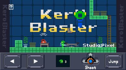 Kero Blaster Screenshot (iTunes Store)