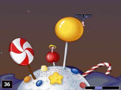 Worms World Party Screenshot (Official website, 2002): Dreamcast