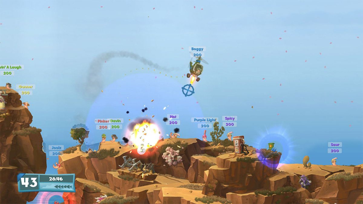 Worms: W.M.D. Screenshot (PlayStation.com)