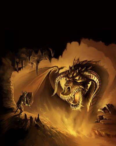 Neverwinter Nights Concept Art (Fan Site Kit, 2002): Dragon