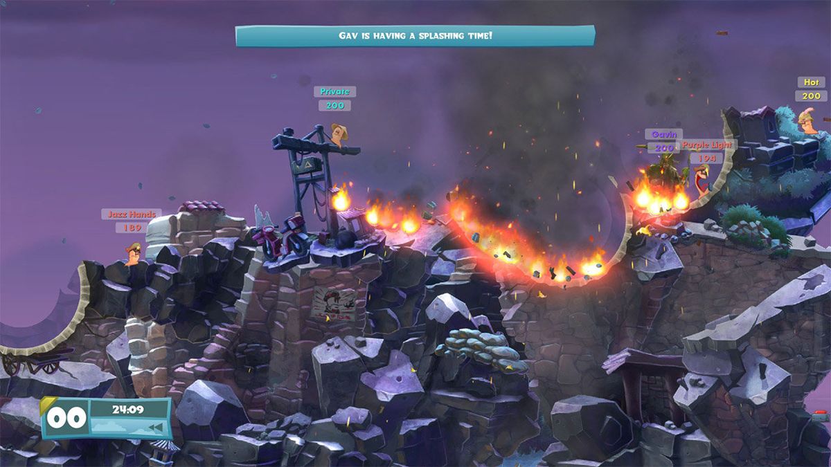 Worms: W.M.D. Screenshot (PlayStation.com)