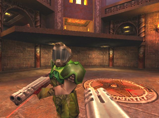 Quake III: Arena Screenshot (SEGA Dreamcast Press Kit 2000)
