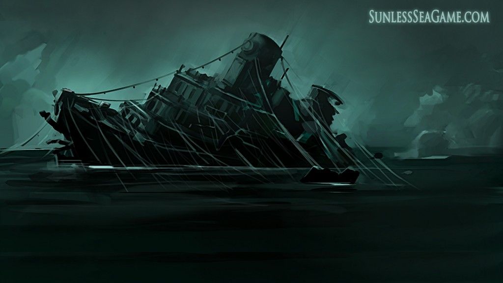 Sunless Sea Wallpaper (Developer's website, 2015): Nocturne