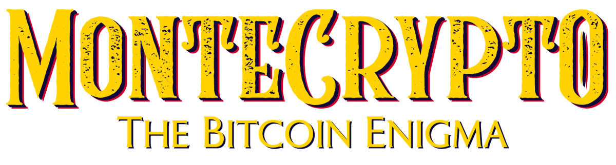 MonteCrypto: The Bitcoin Enigma Logo (Official Press Kit)