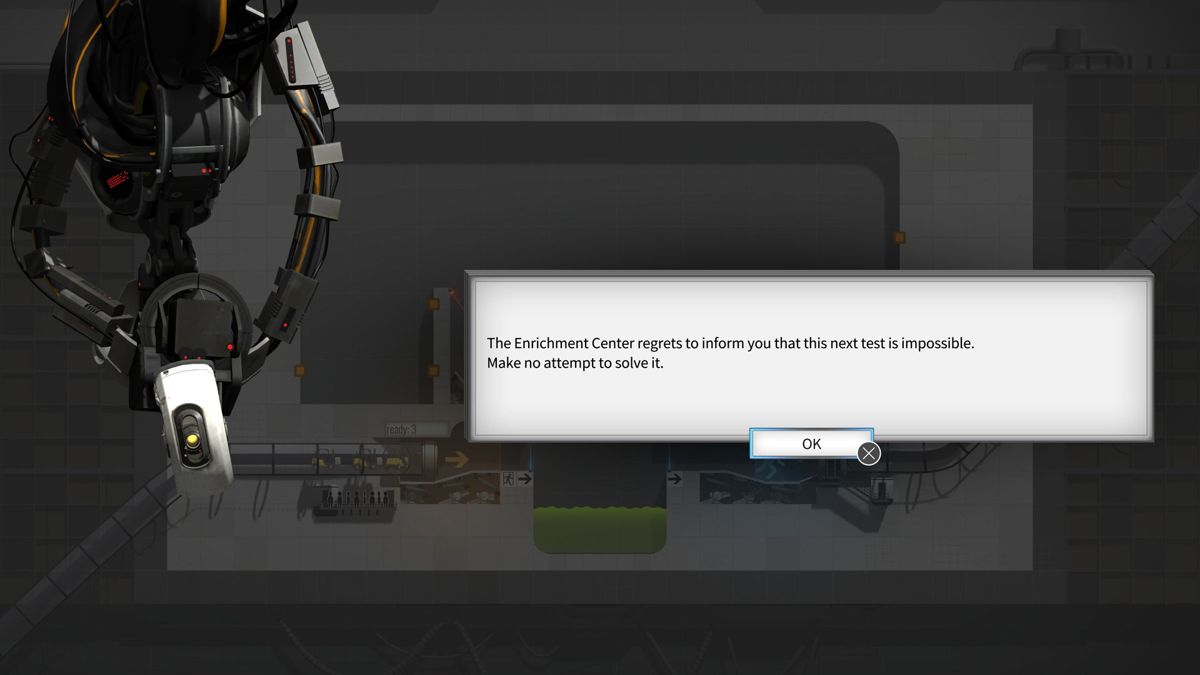 Bridge Constructor: Portal Screenshot (PlayStation.com)