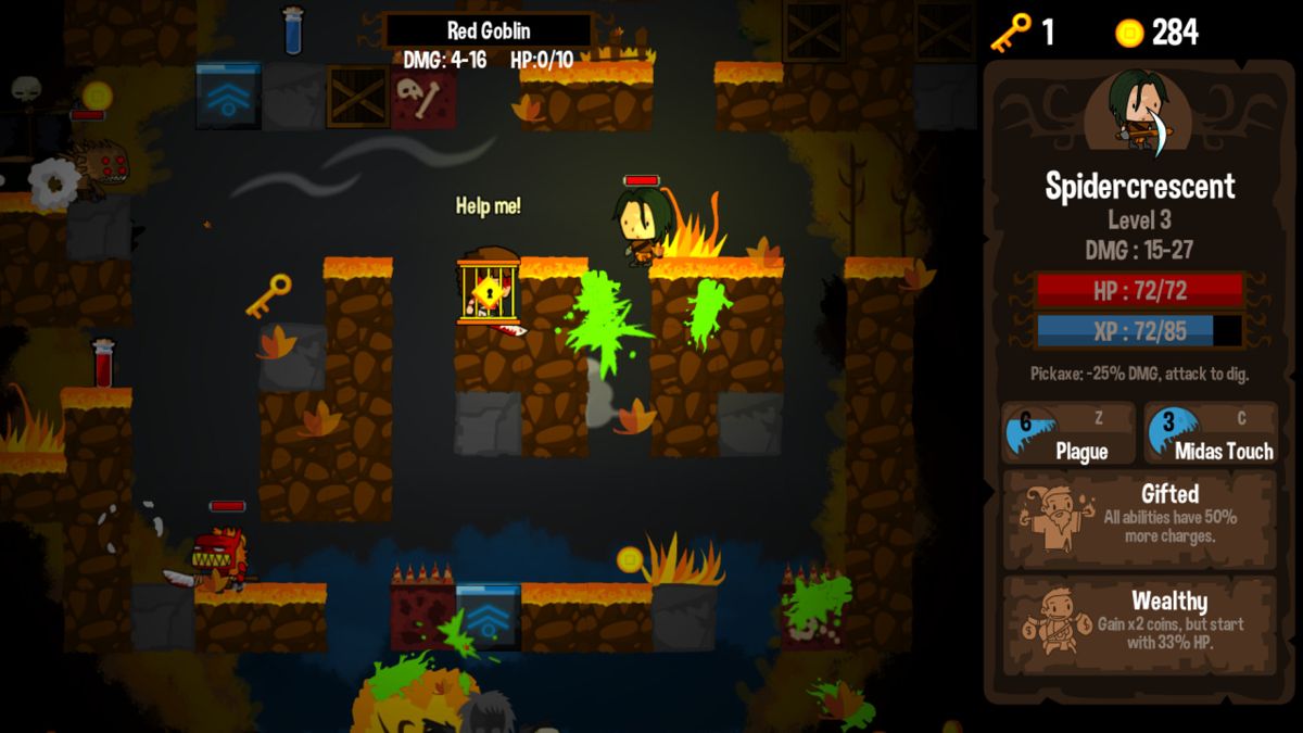 Vertical Drop Heroes HD Screenshot (PlayStation.com (PS4))