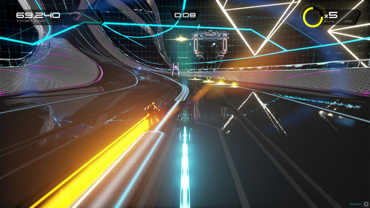Tron RUN/r Screenshot (PlayStation.com)
