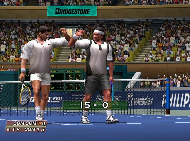 Virtua Tennis Screenshot (SEGA Dreamcast Press Kit 2000)