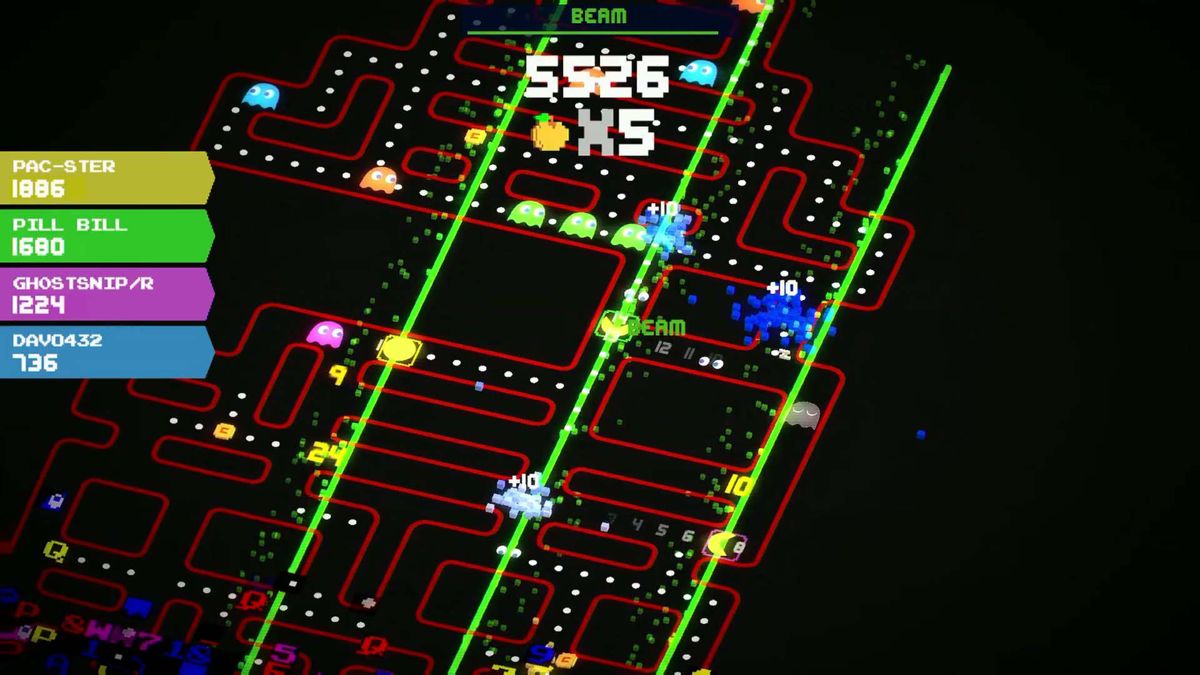 Pac-Man 256 Screenshot (PlayStation.com)