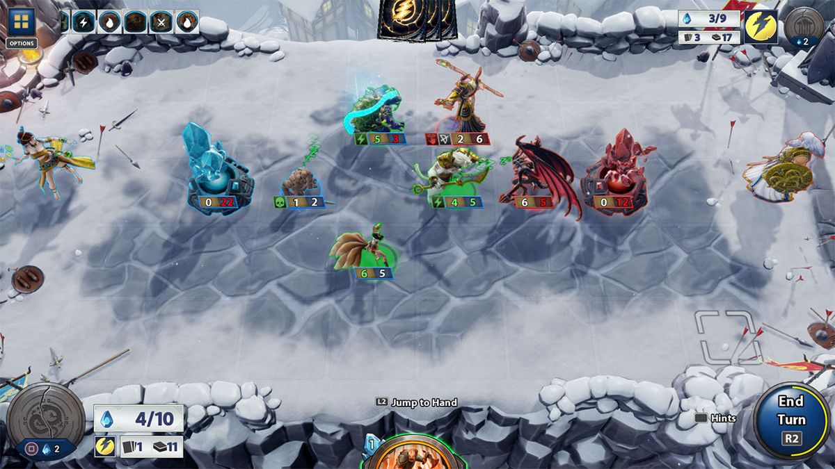 Hand of the Gods: Smite Tactics Screenshot (PlayStation.com)