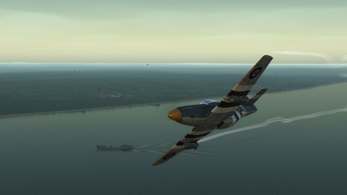 DCS: P-51D Mustang - Operation Charnwood Campaign Screenshot (Steam)