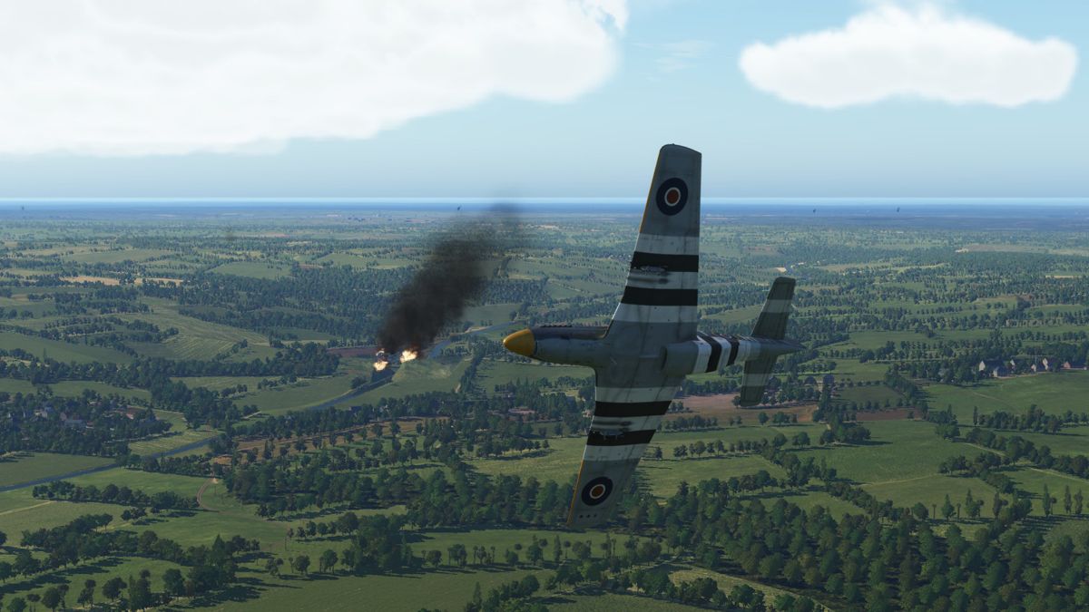 DCS: P-51D Mustang - Operation Charnwood Campaign Screenshot (Steam)