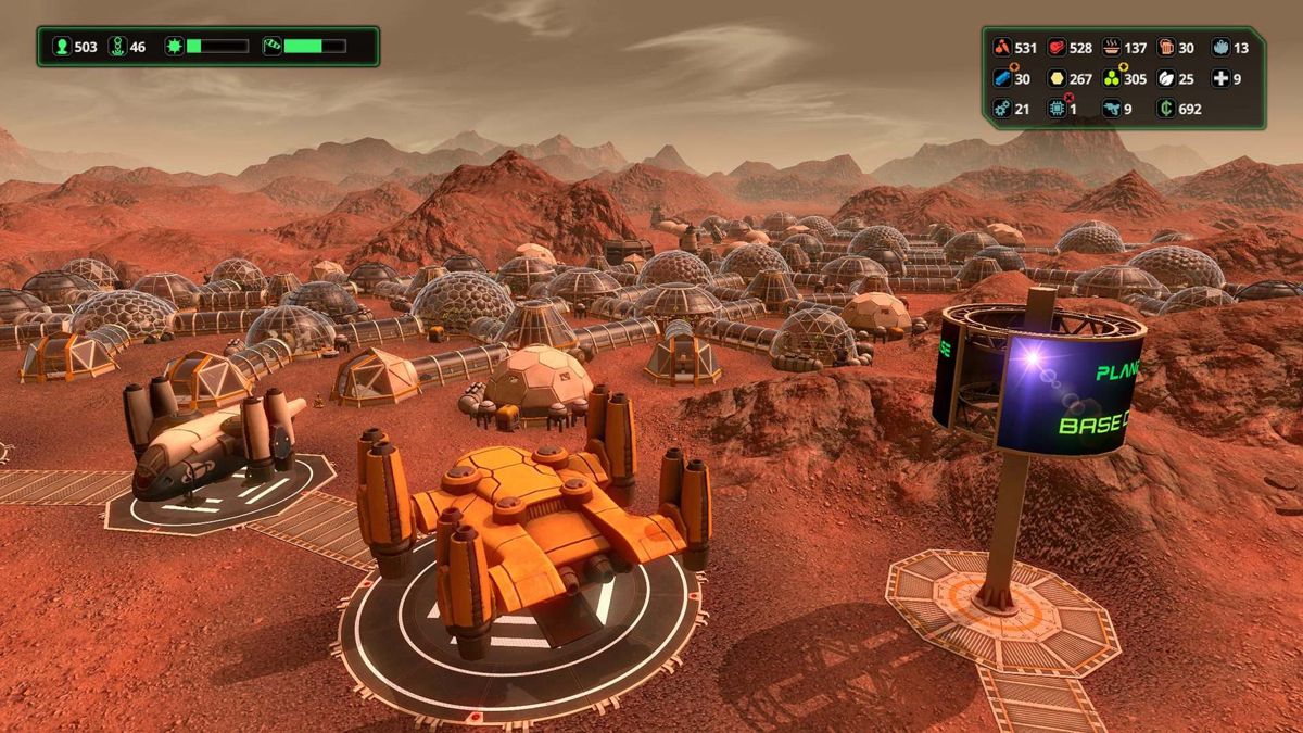 Planetbase Screenshot (PlayStation.com)