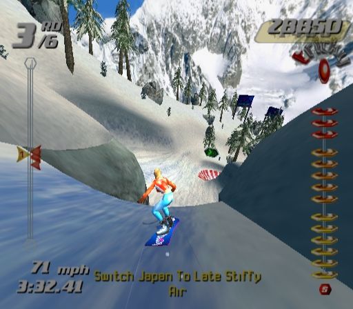 SSX Tricky Screenshot (Electronic Arts UK Press Extranet, 2001-09-07): Riding environment