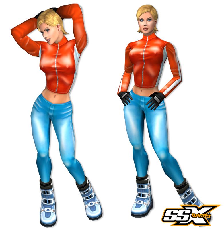 SSX Tricky Render (Electronic Arts UK Press Extranet, 2001-12-04): Elise
