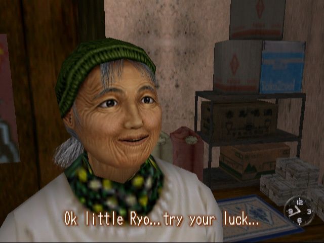 Shenmue Screenshot (SEGA Dreamcast Press Kit 2000)