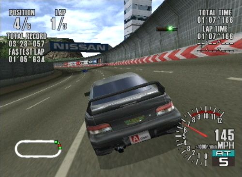 Sega GT Screenshot (SEGA Dreamcast Press Kit 2000)