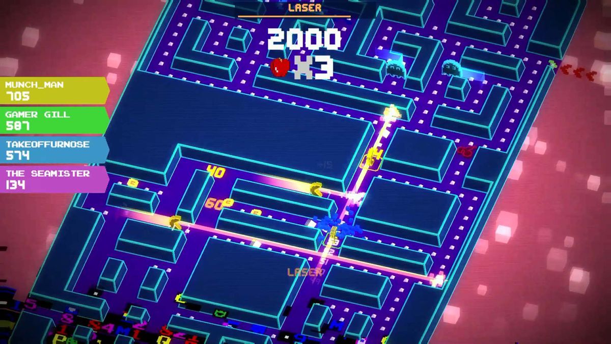 Pac-Man 256 Screenshot (PlayStation.com)