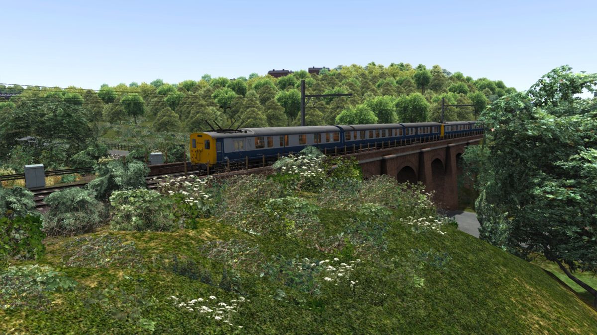 Train Simulator: Woodhead Electric Railway in Blue Screenshot (Steam)