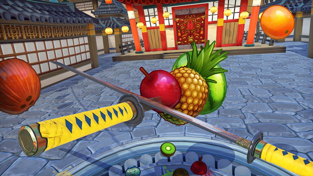 Fruit Ninja VR Screenshot (PlayStation.com)