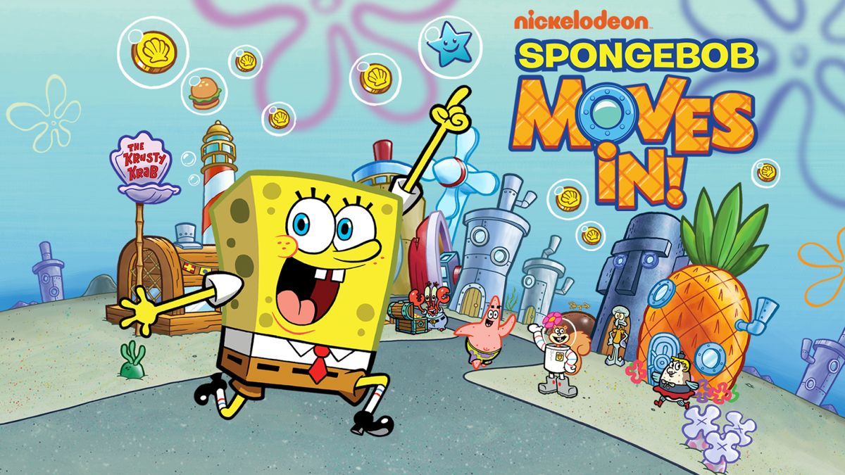 SpongeBob Moves In Screenshot (Google Play)