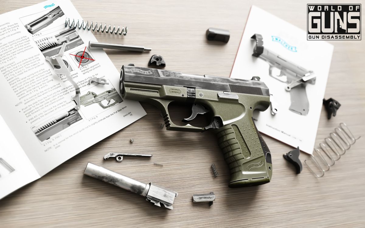 World of Guns: Gun Disassembly - Pistols #1 Screenshot (Steam)