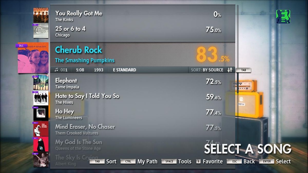 Rocksmith: All-new 2014 Edition - The Smashing Pumpkins: Cherub Rock Screenshot (Steam)