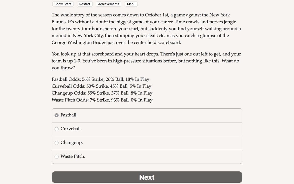 The Fielder's Choice Screenshot (Steam)